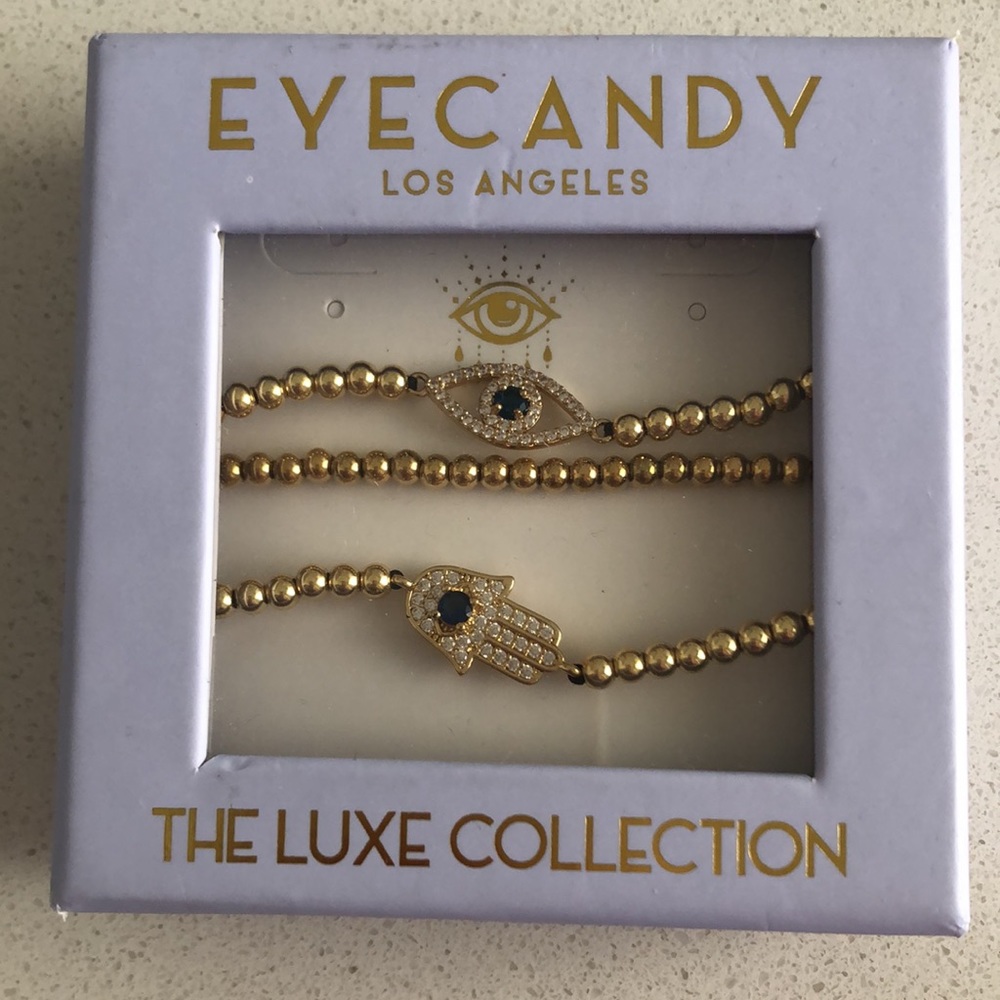 Eye Candy 3-piece Bracelet Set